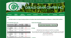 Desktop Screenshot of geraldgrain.com